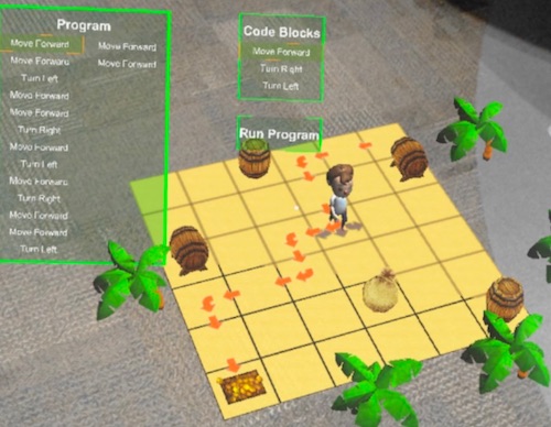 Augmenting Coding: AR for Learning Programming