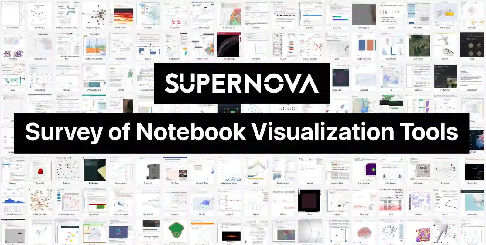 SuperNOVA: Designing Visualizations for Computational Notebooks!