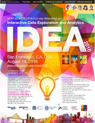 KDD IDEA Workshop 2016